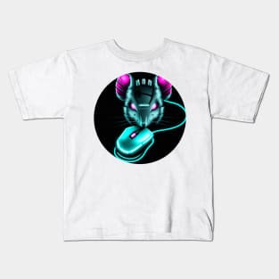 Cyberpunk mouse Kids T-Shirt